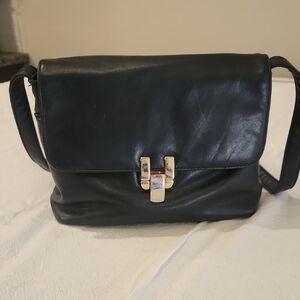 Carlo D'Santi Leather Purse - Black